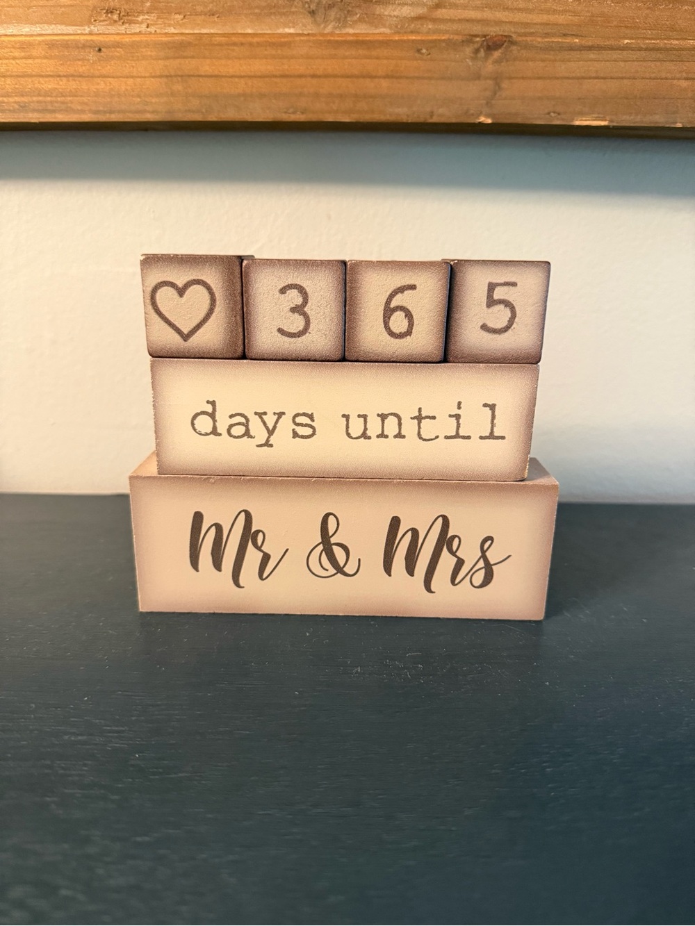 Wedding Countdown Blocks